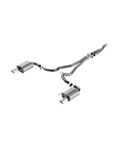 Borla 24 Ford Mustang 2.3L EcoBoost 2.50 S-TYPE Cat-Back Exhaust - Non-Active