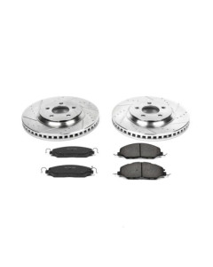 Power Stop 11-14 Ford Mustang Front Z23 Evolution Sport Brake Kit