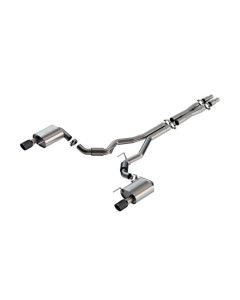 Borla 24-26 Mustang GT 5.0L V8 w/o Active Exhaust S-Type Cat-Back Exhaust System - Carbon Fiber