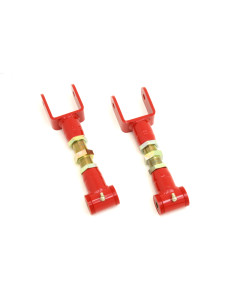 BMR 79-04 Fox Mustang Upper Control Arms On-Car Adj. (Polyurethane) - Red