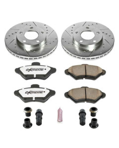 Power Stop 94-98 Ford Mustang Front Z26 Street Warrior Brake Kit