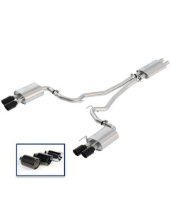 Ford Performance 18-23 Mustang Gt 5.0L Cat-Back Touring Exhaust System w/Black Chrome Tips