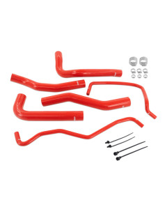 Mishimoto 24+ Ford Mustang 2.3L Silicone Coolant Hose Kit - Red