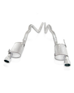 Stainless Works 2007-10 GT500 3in Cat-Back X-Pipe S-Tube Mufflers