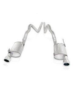 Stainless Works 2007-10 GT500 3in Cat-Back Chambered Mufflers