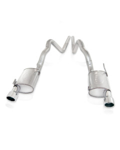 Stainless Works 2007-10 GT500 3in Cat-Back S-Tube Mufflers