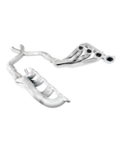 Stainless Works 2007-10 GT500 Headers 1-7/8in Primaries High-Flow Cats 3in X-Pipe