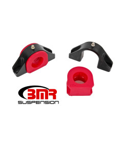 BMR Universal 1.375in Billet Aluminum Sway Bar Mount Mount (Polyurethane) - Black