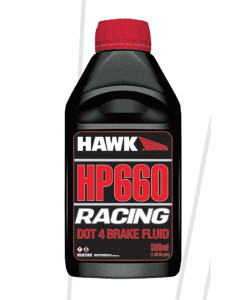 Hawk Performance Race HP660 DOT 4 Brake Fluid - 500ml Bottle