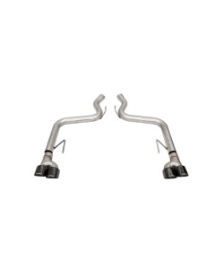 Corsa 18-2023 Ford Mustang GT Black 3.0in PVD Axle-Back Exhaust w/4.0in Quad Pro Tips