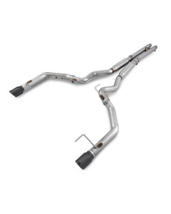 AWE 15-17 S550 Mustang GT Cat-Back Exhaust - Track Edition (Diamond Black Tips)