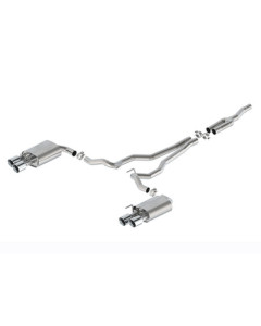 Ford Performance 24 Mustang 2.3L Sport Active Cat-Back Exhaust - Chrome Tip