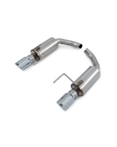 AWE 15-23 S550 Mustang EcoBoost Axle-Back Exhaust - Touring Edition (Chrome Silver Tips)