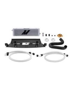 Mishimoto 18-23 Mustang GT Thermostatic Oil Cooler Kit - Silver