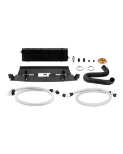 Mishimoto 18+ Ford Mustang GT Thermostatic Oil Cooler Kit - Black