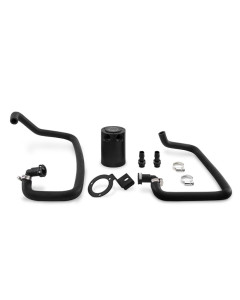 Mishimoto 15-23 Mustang EcoBoost Baffled Oil Catch Can Kit - Black