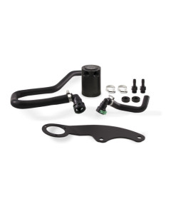 Mishimoto 11-14 Ford Mustang GT Baffled Oil Catch Can Kit - Black