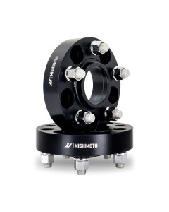 Mishimoto Wheel Spacers - 5X114.3 / 70.5 / 35 / M14 - Black