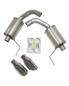 Roush 15-17/24-26Mustang 5.0L V8 Exhaust Kit w/ Round Tips (304SS)