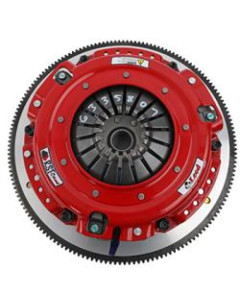 McLeod RXT Twin Clutch Kit 18-23 Ford Mustang RXT 1 1/8 x 26 Spline 164T 8 Bolt AL Flywheel