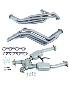 BBK 94-95 Ford Mustang 5.0L 1-5/8 Long Tube Headers w/High Flow Catted X-Pipe (Ti Ceramic)