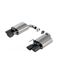 Borla 24-26 Mustang GT 5.0L V8 w/ Active Exhaust S-Type Axle-Back Exhaust System - Black Chrome