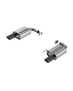 Borla 24-26 Mustang GT 5.0L V8 w/o Active Exhaust S-Type Axle-Back Exhaust System - Black Chrome