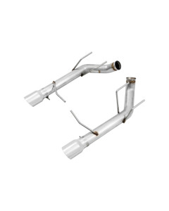 AWE 11-14 S197 Mustang GT Axle-Back Exhaust - Track Edition (Chrome Silver Tips)