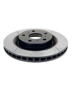 DBA 94-04 Mustang Cobra/Bullitt/Mach1 Rear Drilled & Slotted Street Series Rotor