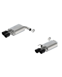 Ford Performance 24 Mustang 2.3L Extreme Non-Active Axle-Back w/GT Valance - Black Tip