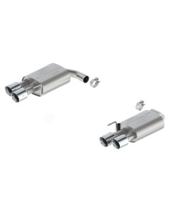 Ford Performance 24 Mustang 5.0 Touring Non-Active Axle-Back w/GT Valance - Chrome Tip