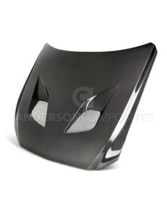 Anderson Composites 15-17 Ford Mustang (Excl. GT350/GT350R) Type-TT Double Sided Hood