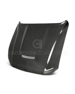 Anderson Composites 18-23 Mustang Type-GR Double Sided Carbon Fiber Hood