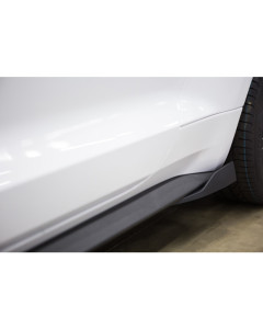 Roush 2015-2023 Ford Mustang Black Rocker Winglets