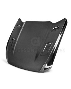 Anderson Composites 15-17 Ford Mustang (Excl. GT350/GT350R) Type-G Double Sided Hood