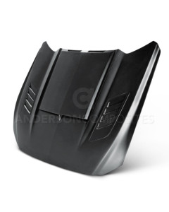 Anderson Composites 15-17 Ford Mustang (Excl. GT350/GT350R) Ram Air Fiberglass Hood