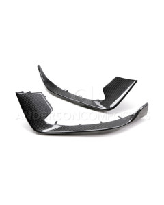Anderson Composites 15-20 Ford Mustang Shelby GT350 Carbon Fiber Bumper Inserts