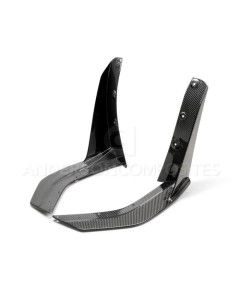 Anderson Composites 2020 Ford Mustang/GT500 Carbon Fiber Front Splitter Wickers