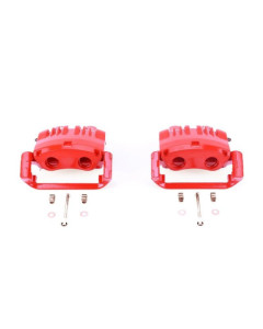 Power Stop 99-01 Ford Mustang Front Red Calipers w/Brackets - Pair