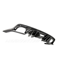 Anderson Composites 15-17 Ford Mustang Type-AR Rear Diffuser Quad Tip