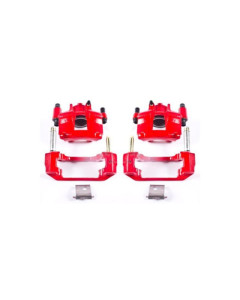 PowerStop Performance Front Brake Calipers; Red (94-98 Mustang GT, V6)