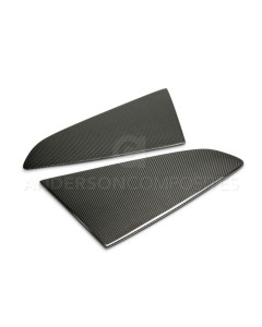Anderson Composites 15-23 Mustang Type -F Style Window Louvers - Flat