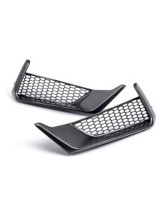 Anderson Composites 24-26 Mustang Dark Horse Carbon Fiber Front Bumper Inserts