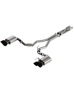 Borla 20-23 Mustang GT500 5.2L AT 3in ATAK Cat-Back Exhaust w/ Black Chrome Tips