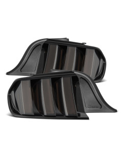 AlphaRex 15-23 Ford Mustang NOVA-Series Prismatic LED Tail Lights Alpha-Black