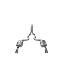 Corsa 15-17 Mustang GT 5.0 3in Cat-Back Exhaust Polish Dual Tips (Sport)