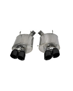 Corsa 13-14 Mustang GT500 5.8L V8 Black Sport Axle-Back Exhaust