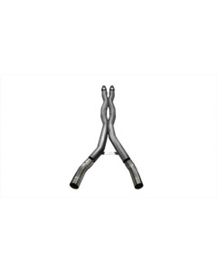 Corsa 16-20 Mustang GT350 3in Double X Pipe Exhaust