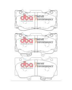 DBA 15-19 Ford Mustang GT (w/o Performance Pkg/352mm Front Rotor) XP Performance Front Brake Pads