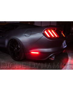 Diode Dynamics 15-23 Mustang LED Sidemarkers - Red (set)